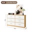 Chest of 6 Drawers Tallboy Dresser Bedside Table Storage Cabinet Unit TV Stand Carousel 9