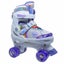 Kids Roller Skates Adjustable 4 Sizes 4 Light Up Wheels For Size 26-33 Col. Carousel 3
