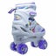 Kids Roller Skates Adjustable 4 Sizes 4 Light Up Wheels For Size 26-33 Col. Carousel 8
