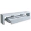 TV Cabinet 2 Drawers LED Light Carousel 7