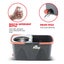 Spin Mop Dual Bucket Set Floor Cleaner Carousel 12