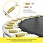 60IN Kids Trampoline w/ Jumping Basketball Ring Hoop Carousel 6