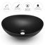 Bathroom Ceramic Basin Countertop Vanity Washing Sink Bowl Above Counter Black Carousel 8