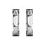 18K White-Gold Crystal Huggie Earrings "Justine" Carousel 4
