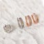 18K White-Gold Crystal Huggie Earrings "Justine" Carousel 5