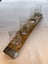 oak wine barrel stave WHISKEY FLITE for 4 GLENCAIRN GLASSES (oak look, satin) Carousel 3
