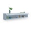 TV Stand Wall Mount Cabinet White 200cm Carousel 8