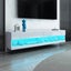 TV Stand Wall Mount Cabinet White 200cm Carousel 4