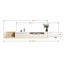 TV Cabinet Stand Unit Console Table Entertainment Unit Centre Bench Extendable Carousel 8