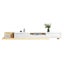 TV Cabinet Stand Unit Console Table Entertainment Unit Centre Bench Extendable Carousel 9