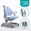 Children Kids Study Desk and Chair Set blue Height Adjustable Carousel 9