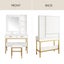 Large Dressing Table Stool Set Carousel 6