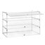 Cupcake Display Cabinet Acrylic Cake Bakery Shelf Unit Case Carousel 14
