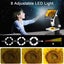 LCD Digital Microscope 4.3 inch Coin Microscope 50X-1000X Magnification Carousel 9