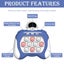 Pop Pro Fast Push Game,Pop Fidget Light Up It Pocket Game for Kids Ages 3+ Carousel 4