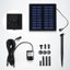 Solar Powered Water Fountain Pump Kit Carousel 12