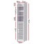Goslash Picks Bathroom Cabinet Toilet Roll Holder Tissue Organizer 3 Tier Flo... Carousel 2