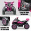 Electric Ride On Car 12V Pink Carousel 11