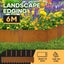 Garden Edging Set,Lawn Landscape Carousel 4