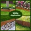 Garden Edging Set,Lawn Landscape Carousel 12