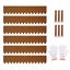 Garden Edging Set,Lawn Landscape Carousel 14