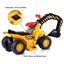 Ride on Excavator For Kids Electric 6V Toy Carousel 6