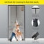 Magnetic Screen Curtain Door Fly Bug Fiberglass Mesh Door Net Screen Carousel 5