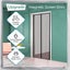 Magnetic Screen Curtain Door Fly Bug Fiberglass Mesh Door Net Screen Carousel 7