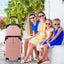 2PCS Luggage Suitcase Trolley Carousel 4