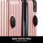 2PCS Luggage Suitcase Trolley Carousel 5
