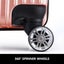 2PCS Luggage Suitcase Trolley Carousel 8