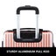 2PCS Luggage Suitcase Trolley Carousel 9