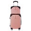 2PCS Luggage Suitcase Trolley Carousel 15