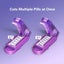 Pill Cutter Splitter for Cutting Multiple Pills,Adjustable Pill Cutter Splitter Carousel 6