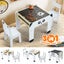 Kids Table and Chair Set Children Activity Toy Storage Study Desk Carousel 3