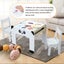 Kids Table and Chair Set Children Activity Toy Storage Study Desk Carousel 8