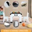 Kids Table and Chair Set Children Activity Toy Storage Study Desk Carousel 12