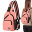 Crossbody Sling Backpacks Sling Bag for Men Women Hiking Daypack with Earphone H Carousel 8