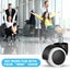 5pcs Replacement Office Chair Casters for Hardwood and Carpet Floors Carousel 5