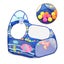 Kids Play Tent House Baby Crawl Tunnel Ball Pit with Basketball Hoop 3-In-1 Carousel 7