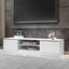 TV Stand Wooden 2 Doors White 160cm Carousel 3