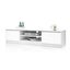 TV Stand Wooden 2 Doors White 160cm Carousel 4