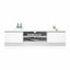 TV Stand Wooden 2 Doors White 160cm Carousel 8