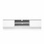 TV Stand Wooden 2 Doors White 160cm Carousel 11