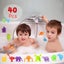 Suction Toys 40 Pcs Kids Bath Toys Sensory Toy Carousel 3