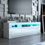TV Stand Wooden RGB LED Cabinet White Carousel 2