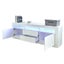 TV Stand Wooden RGB LED Cabinet White Carousel 4