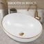 Bathroom Ceramic Basin Vanity Washing Sink Bowl Carousel 6