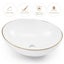 Bathroom Ceramic Basin Vanity Washing Sink Bowl Carousel 8