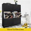Wooden Shoe Cabinet Shoes Storage Rack Organiser Wooden Shelf Drawer 54 Pairs Carousel 4